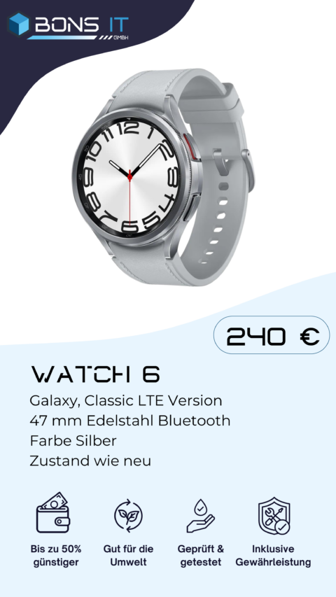 G_Watch6 Classic Silber_52
